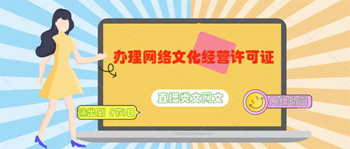 网络文化经营许可业务类型及申请准备条件详解